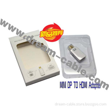 Mini Dp to HDMI 1.4 Adapter with Audio Support 3D for Mac Book